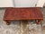 Design Plus Gallery presents a Chavín Culture Peruvian Tooled Leather Table Bench. This rectangular table bench has a...