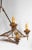 Art Deco Italian 1920s Art Deco Gilt Iron Chandelier For Sale - Image 3 of 6