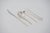 Metal Edo Japanese Cuisine Gourmet Cutlery Set by Bibs Hosak-Robb for Robbe & Berking, 1980s, Set of 24 For Sale - Image 7 of 18
