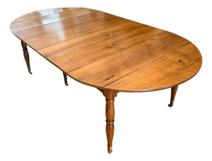 Early 19th Century Louis XVI or Directoire Style French Provincial Extending Dining Table.