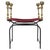 Metal Vintage Folding Faldstool Chair, Mid-20th Century For Sale - Image 7 of 7