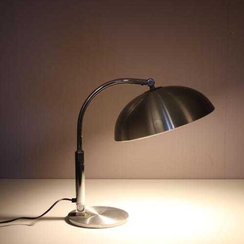 Bauhaus Style Desk Lamp by H. Busquet for Hala, Netherlands, 1950s For Sale - Image 10 of 16