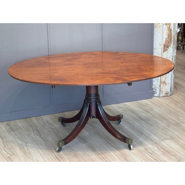 Early 19th Century Regency Mahogany Tilt-Top Breakfast Table | Chairish