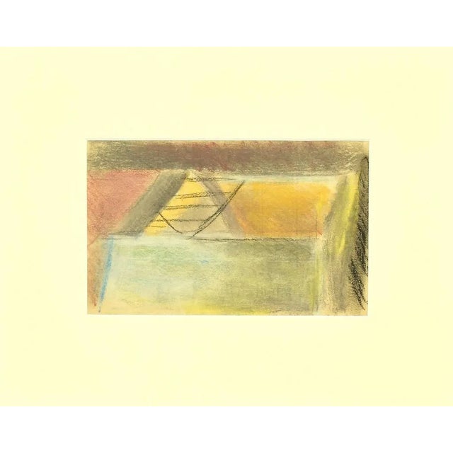 Unknown, the Secret Ladder, Original Pencil and Pastel on Paper, 1880s For Sale