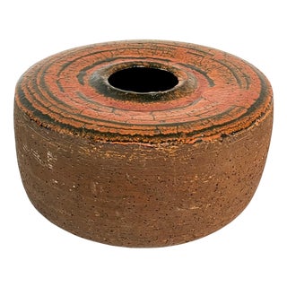 Vintage Italian Ceramic Vase, 1970s For Sale