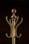 Victorian Antique Brass Barbershop Coat Tree For Sale - Image 3 of 8
