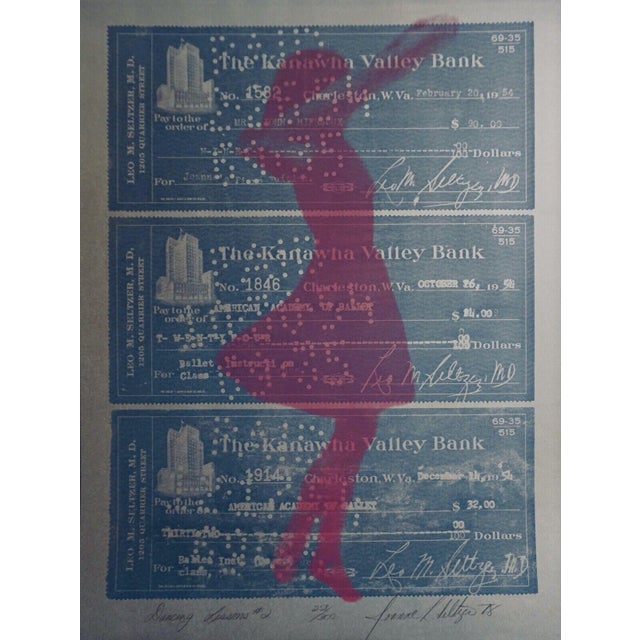 Artist: Joanne Seltzer Title: Dance Lesson #2 Medium: Lithograph Signed: Hand Signed Edition: 258/300 Measurements: 22.5"...