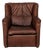 Patinated Leather Chair by Gerard Van Den Berg for Montis, Netherlands, 1970s For Sale
