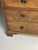 Brown English Oak Chest of Drawers, 19th Century For Sale - Image 8 of 14