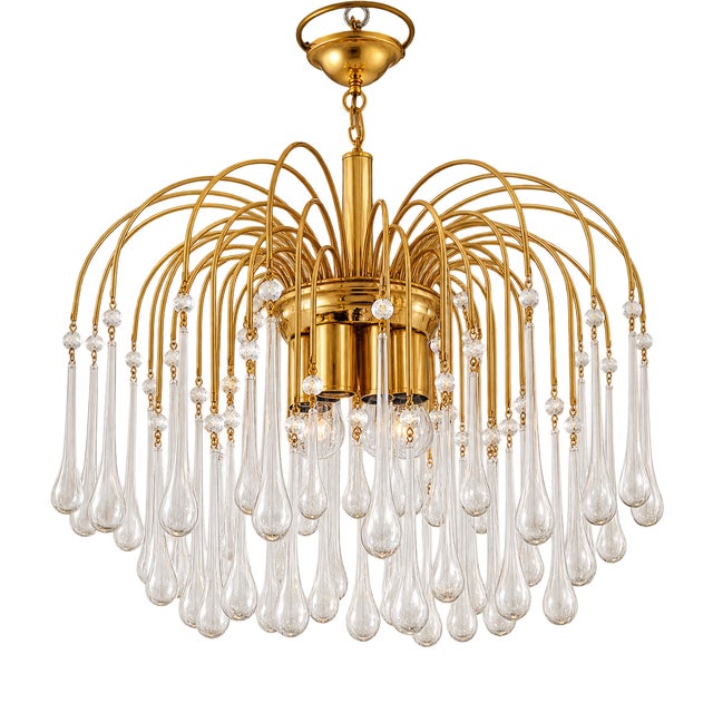 Chandelier by Paolo Venini, 1970s For Sale