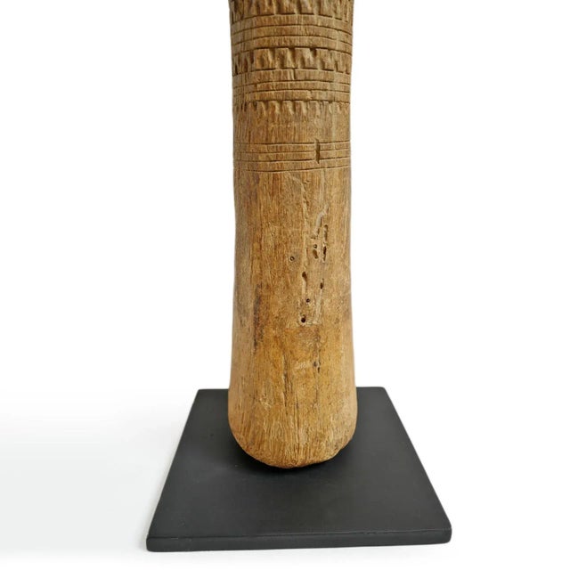 Wood Mid 20th Century Tuareg Wood Pestle Stick For Sale - Image 7 of 8