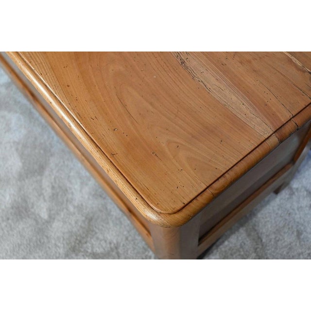 Antique Trunk in Solid Cherrywood, 1890s For Sale - Image 10 of 18