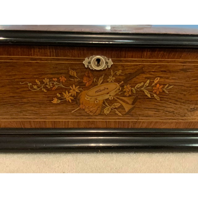 A very nice Paillard Swiss Mandoline 19th century 13” cylinder music box playing 6 Airs. The movement was recently...