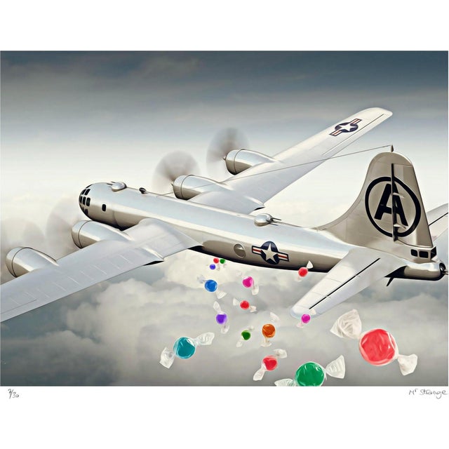 Mr Strange, Bonbonbardier, 2021, Silkscreen Print For Sale