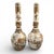 Tall Japanese Satsuma Vases with Moriage and Gold Pointillé, Set of 2 For Sale - Image 6 of 18
