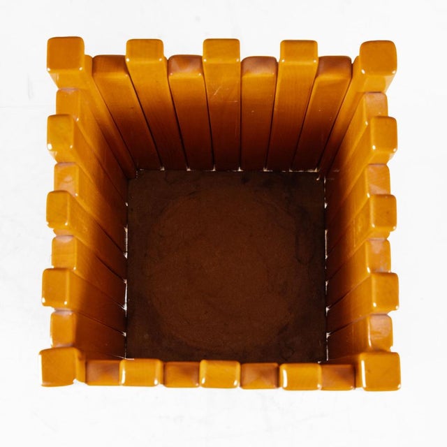 Orange Planter by Ettore Sottsass for Poltronova, 1970s For Sale - Image 6 of 14