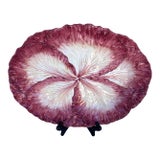 Fitz & Floyd Red Cabbage Leaf Platter For Sale
