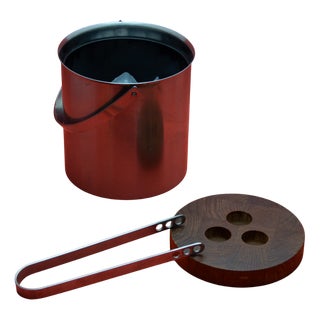 Ice Bucket by Arne Jacobsen for Stelton, 1960s For Sale