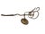 Metal Postmodern Wall Lamp, Poland, 1970s For Sale - Image 7 of 8