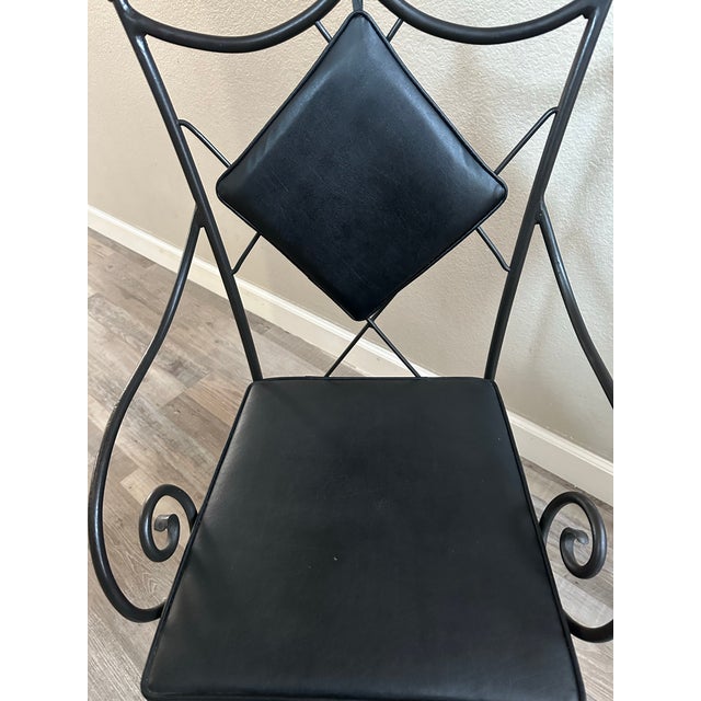 Object is as shown. A rare and sculptural mid-century accent armchair labeled Samuel Copelon, New York, circa 1950s–60s....