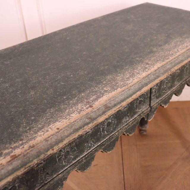 English Gothic Style Side Table For Sale - Image 9 of 11