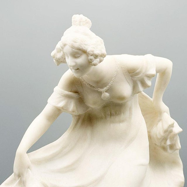 Ernst Seger, Dancing Lady, 1920s, Marble For Sale - Image 4 of 12