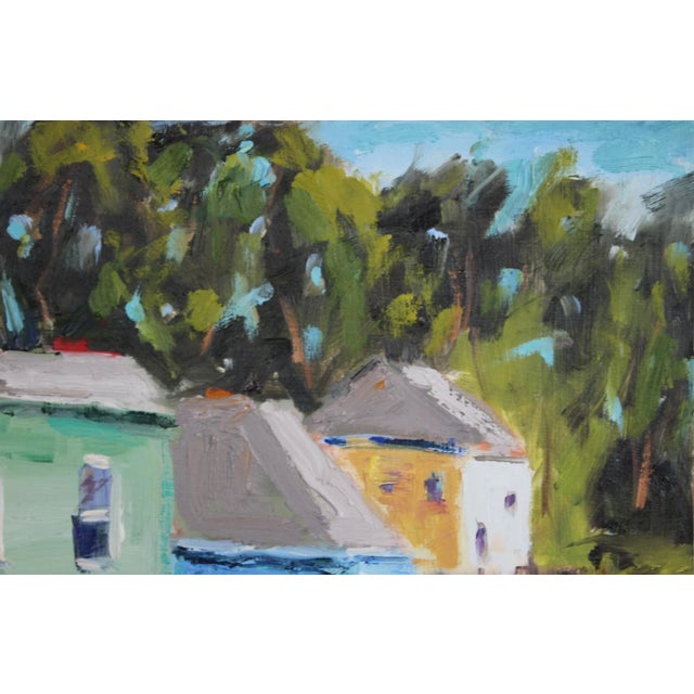 Modern Impressionist Oil Painting Original For Sale - Image 4 of 4