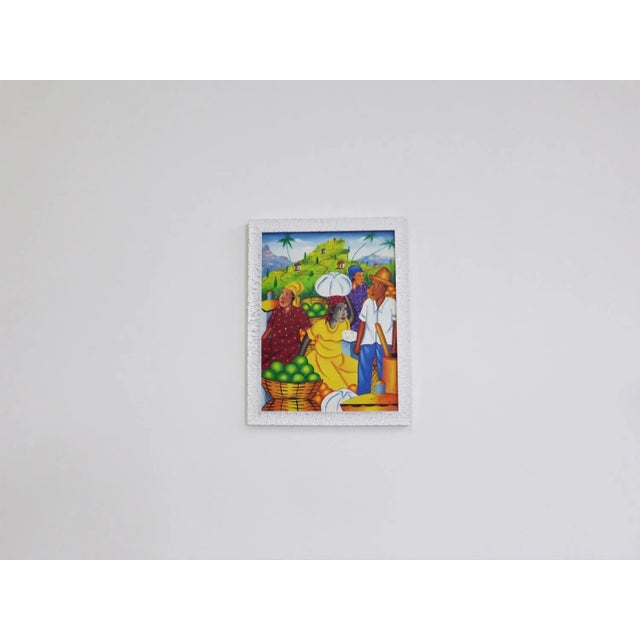 Caribbean Paintings, 1990s, Set of 4 For Sale - Image 16 of 17
