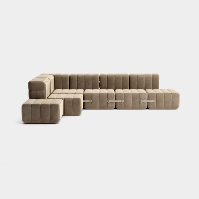 Not Yet Made - Made To Order Large Flexible Corner Sofa from Ambivalenz, Set of 12 For Sale - Image 5 of 5