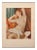 1940s After Auguste Renoir "Sleeping Bather", First Edition Swiss Full-Color Print For Sale