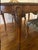 Beautiful Antique dining with 4 newly upholstered chairs does not fit in new condo