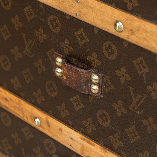 20th Century Trunk in Monogram Canvas from Louis Vuitton, France, 1930s For Sale - Image 16 of 18