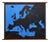 Vintage School Chart of Europe, 1973 For Sale