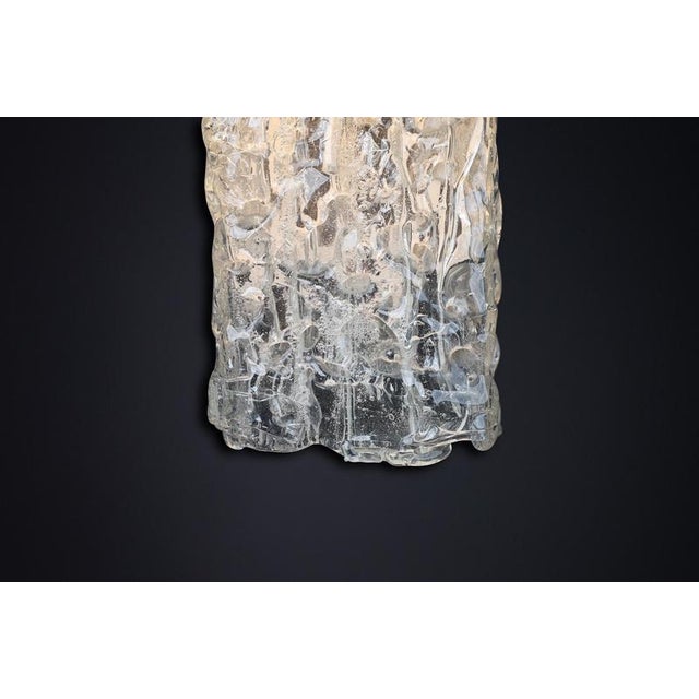 Mid-Century Large Art Glass Sconces, Austria, 1950s For Sale - Image 15 of 16