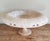 1980s Large Vintage Alabaster Carved Round Pedestal Bowl Italian by Ali For Sale - Image 5 of 12