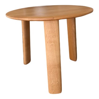 Alle Coffee Table Medium by Staffan Holm — Solid Natural Oak, Circular, Modern Scandinavian Design For Sale