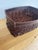 Animal Skin Contemporary Arte & Cuoio “Intrecci” Woven Leather Storage Basket For Sale - Image 7 of 10