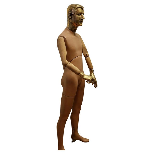 Vintage Male Shop Mannequin, 1960s For Sale - Image 11 of 11