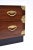 1970s Henredon Chinoiserie Tansu Campaign Commodes in Mahogany & Brass For Sale In Philadelphia - Image 6 of 12