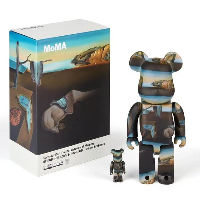 Salvador Dalí Salvador Dali MoMa Bearbrick For Sale - Image 4 of 4