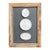 Italian Plaster Intaglios in 1880s Pine Frame For Sale