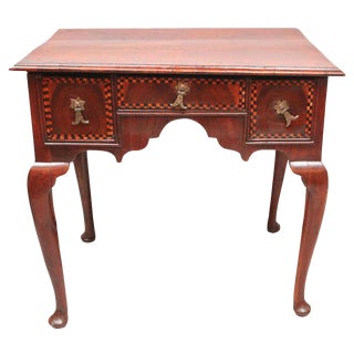 19th C. English Inlaid End Table For Sale