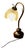 French Bronze Toleware Conservatory Table Lamp, 1960 For Sale