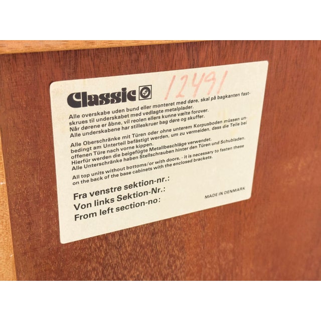 Low Teak Shelf from Omann Jun, 1960s For Sale - Image 13 of 15