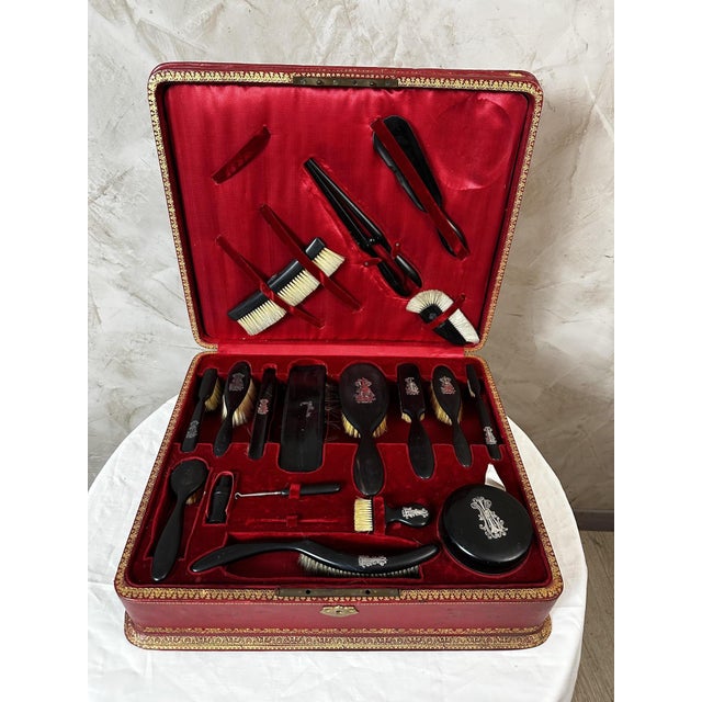 Antique French Toiletry Set, 1890s For Sale - Image 18 of 18