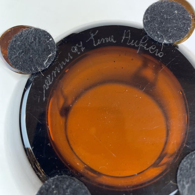 Murano Vase by Tina Aufiero for Venini, 1997 For Sale - Image 12 of 14