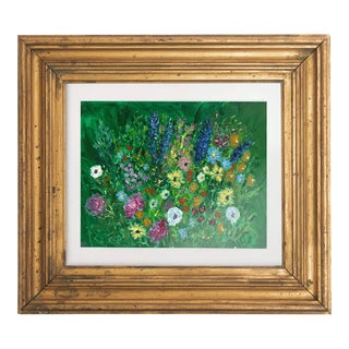 So Many Flowers Framed Art Print For Sale