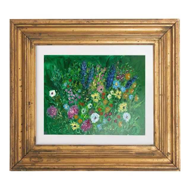 So Many Flowers Framed Art Print For Sale