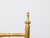 Pair of Midcentury Italian Gilt Wood High Back Side Chairs with Upholstery For Sale - Image 4 of 12