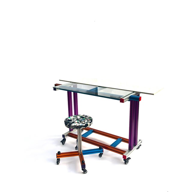 Early 21st Century Techno Stool by Stromboli Design For Sale - Image 5 of 9